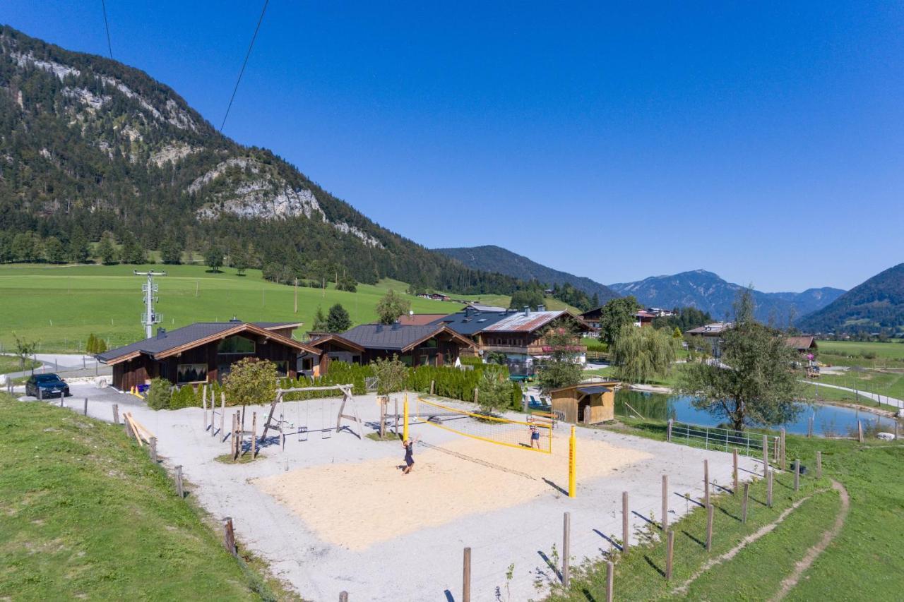 Narzenhof Wellness Chalets, Familien & Luxus Apartments Am Bauernhof Sankt Johann in Tirol Exterior foto