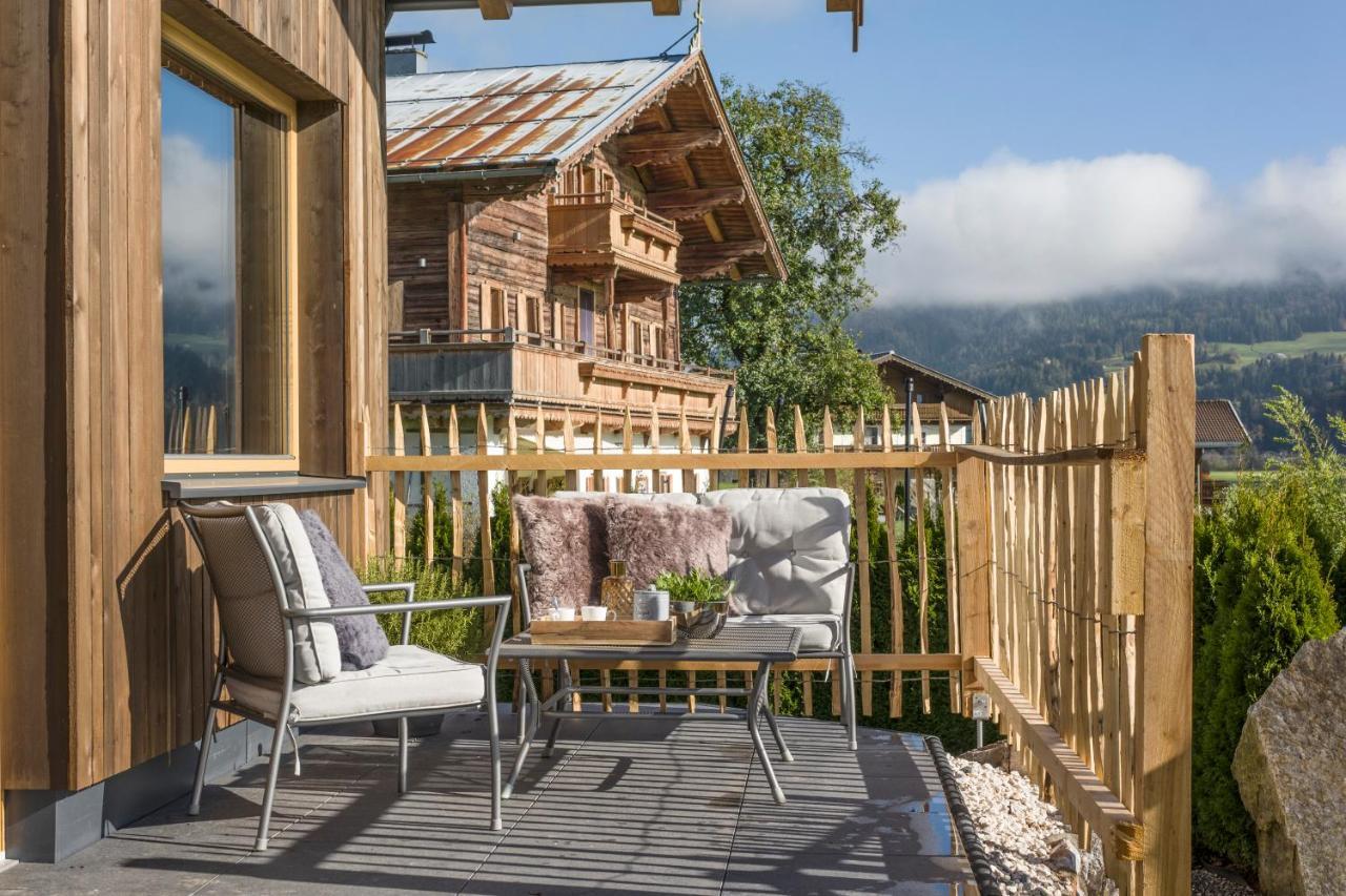 Narzenhof Wellness Chalets, Familien & Luxus Apartments Am Bauernhof Sankt Johann in Tirol Exterior foto