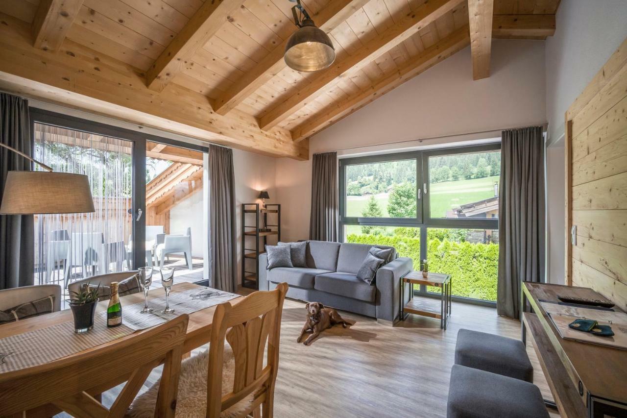 Narzenhof Wellness Chalets, Familien & Luxus Apartments Am Bauernhof Sankt Johann in Tirol Exterior foto